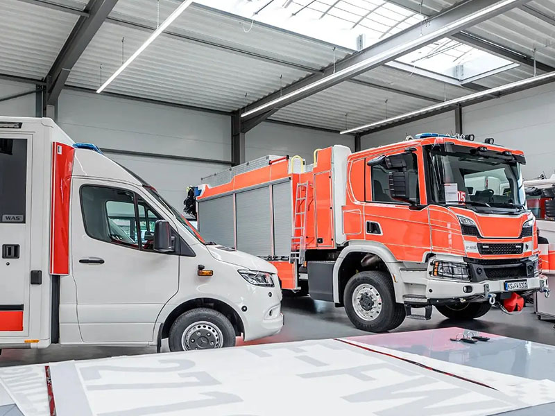 Montagehalle der design112 GmbH