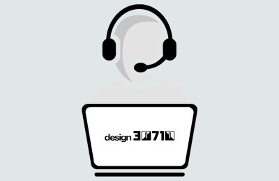 design112 Mitarbeiter:in mit Headset