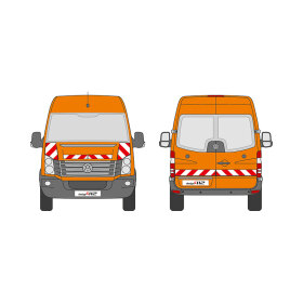 VW Crafter, 2011/04 - 2017/02 | Warning marking set