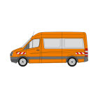 VW Crafter, 2011/04 - 2017/02 | Warning marking set