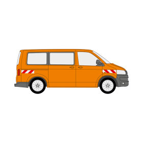 VW Transporter T5, Hecktüren, 2009/10 - 2015/05 |...