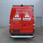 Magnetschild "Warndreieck" Messfahrt