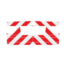 BMW X5 E70, 03/2007 - 08/2013 | Rear warning marking kit