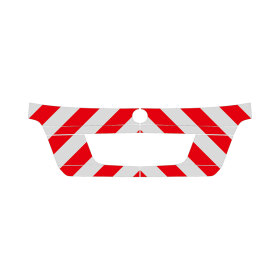 MB GLK X204, 2008/10 - 2015/06 | Rear warning marking set