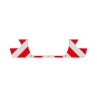 Nissan Qashqai (J10), 03/2010 - 02/2014 | Heck-Warnmarkierungssatz
