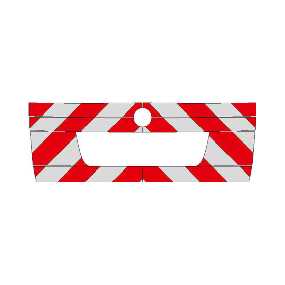Skoda Octavia II (Scout), 2004/05 - 2009/01 | Rear warning marking set