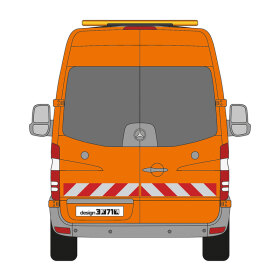 MB Sprinter, 2013/09 - 2018/05 | Warning marking set