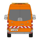 MB Sprinter, 2013/09 - 2018/05 | Warning marking set