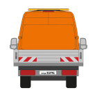 MB Sprinter, Pritschenaufbau (glatter Untergrund), 2013/09 - 2018/05 | Warnmarkierungssatz