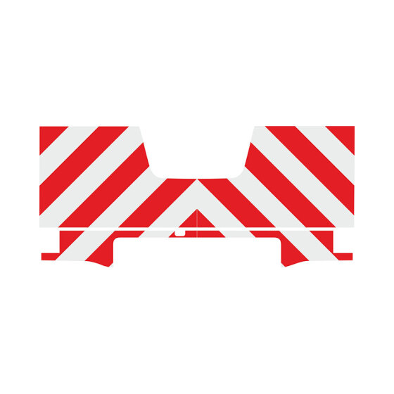 Nissan Navara, 04/2010 - 12/2015 | Rear warning marking kit