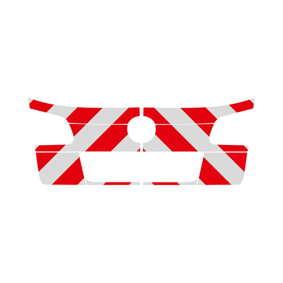VW Passat Variant, B6, 2005/02 - 2010/07 | Rear warning marking set