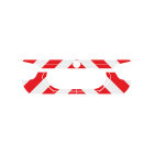 MB GLA, X156, 2013/12 - 2019/04 | Heck-Warnmarkierungssatz