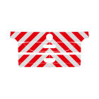 VW Transporter T6/T6.1, tailgate, 2015/06 - | Rear warning marking set