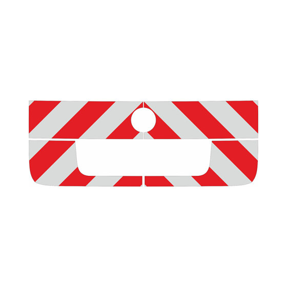 Skoda Yeti, 5L, 08/2009 - 10/2013 | Rear warning marking set