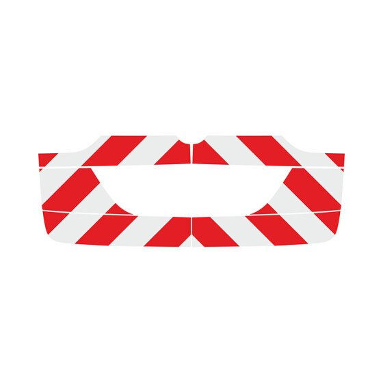 Rear warning marking set Opel Zafira Tourer