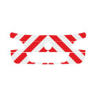 Rear warning marking kit VW Touareg II, 2010/05 - 2013/06