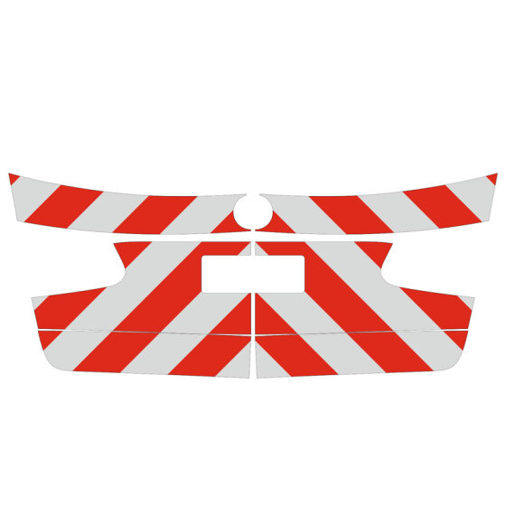 MB GLC X253, 2015/06 - 2022/07 | Rear warning marking set