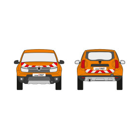 Dacia Duster, 04/2010 - 12/2017 | Warning marking set