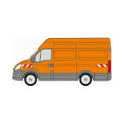 Iveco Daily, 2011/09 - 2014/06 | Warnmarkierungssatz