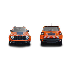 Jeep Renegade, 2014/08 - 2018/08 | Warnmarkierungssatz