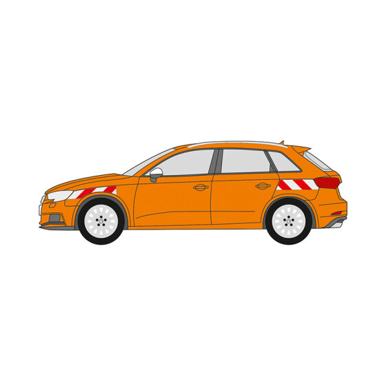 Audi A3 8V, Limousine, 2016/04 - 2020/02 | Warnmarkierungssatz