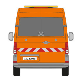 VW Crafter / MAN TGE, 2017/03 - | Warning marking set