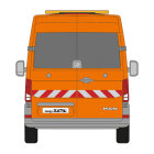 VW Crafter / MAN TGE, 2017/03 - | Warning marking set