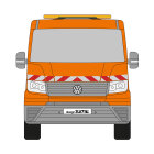 VW Crafter / MAN TGE Pritschenaufbau (unebener Untergrund), 2017/03 - | Warnmarkierungssatz