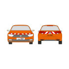 VW Passat B8 Variant, 2014/11 - 2023/11 | Warnmarkierungssatz