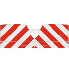 MB X-Klasse, 2017/11 - 2020/05 | Heck-Warnmarkierungssatz