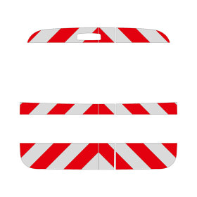 Dacia Logan MCV, 2006/10 - 2013/02 | Rear warning marking...