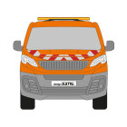 Opel Vivaro C/Citroen Jumpy/Peugeot Expert/Toyota ProAce, 2016/03 - 2024/01 | Warning marking set