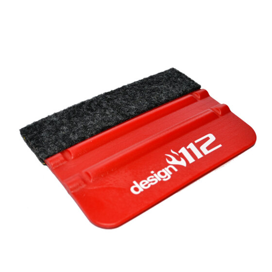 design112 Plastic squeegee with felt edge