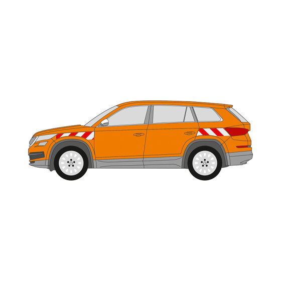 Skoda Kodiaq, 2017/03 - 2019/03 | Warnmarkierungssatz