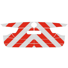 BMW X3 G01, 11/2017 - 10/2024 | Rear warning marking set