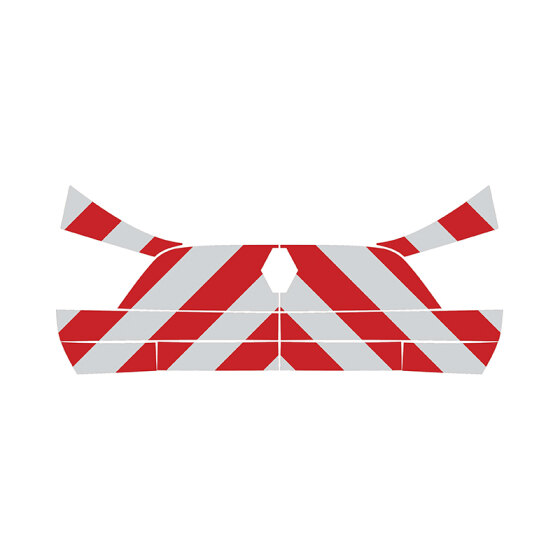 Rear warning marking set Renault Kadjar, from 2015