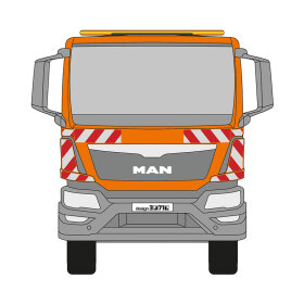 MAN TGS, 2007/10 - 2020 | Warnmarkierungssatz