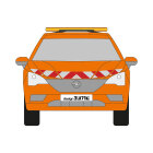 Opel Astra K, Sportstourer, 2015/10 - 2021/12  | Warnmarkierungssatz