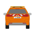 Opel Astra K, Sportstourer, 2015/10 - 2021/12  | Warnmarkierungssatz