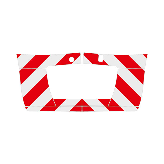 Chevrolet Captiva, 2006/10 - 2018/09 | Rear warning marking set