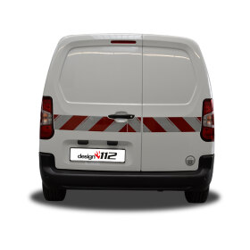Citroen Berlingo, L2, Hecktüren, 2018/06 – 2024/01 | Warnmarkierungssatz