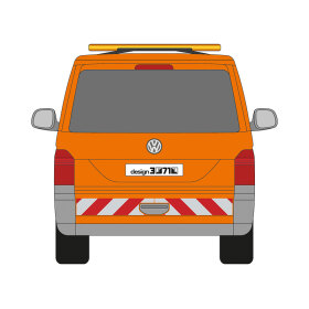 VW T6.1, tailgate, 2019/11 - 2022/12 | Warning marking set