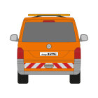 VW T6.1, tailgate, 2019/11 - 2022/12 | Warning marking set