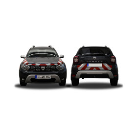 Dacia Duster II, 2018/07 - 2024/07 | Warnmarkierungssatz