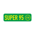 Aufkleber "SUPER 95 (E10)"