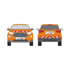 Ford EcoSport, 2017/12 - 2022/12 | Warnmarkierungssatz