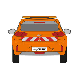 Opel Corsa, F, 2019/06 - | Warnmarkierungssatz