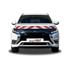Mitsubishi Outlander (PHEV), 2015/10 - 2018/08 | Warning marking set