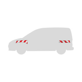 Fiat Doblo, 2015/02 - | Warnmarkierungssatz