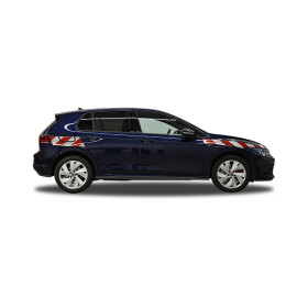 VW Golf 8, 2019/12 - 2024/02 | Warnmarkierungssatz